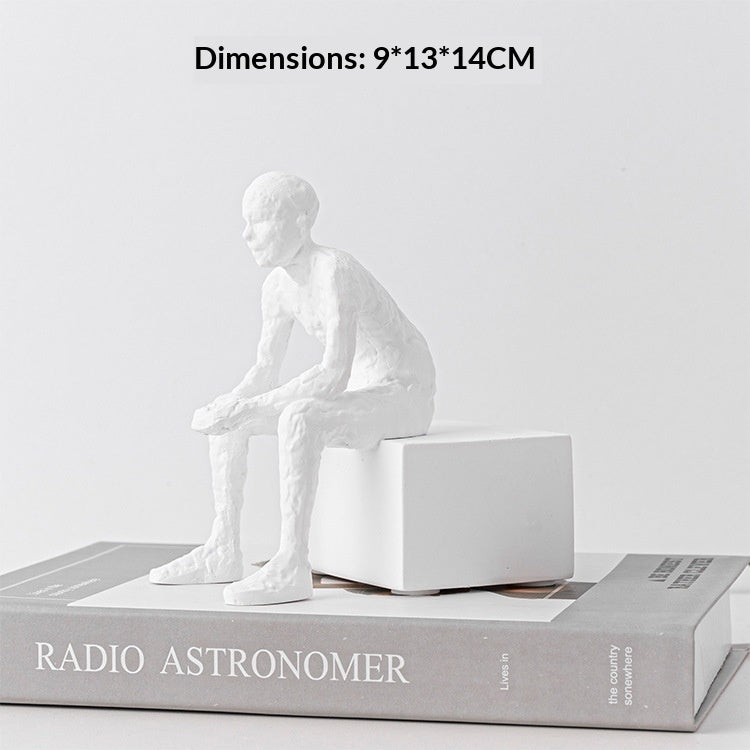 Nordic-style Seated Bookends For Home Decor