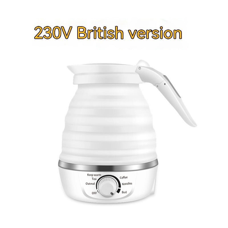 Travel Folding Electric Kettle 110V/220V - Portable Collapsible Water Boiler