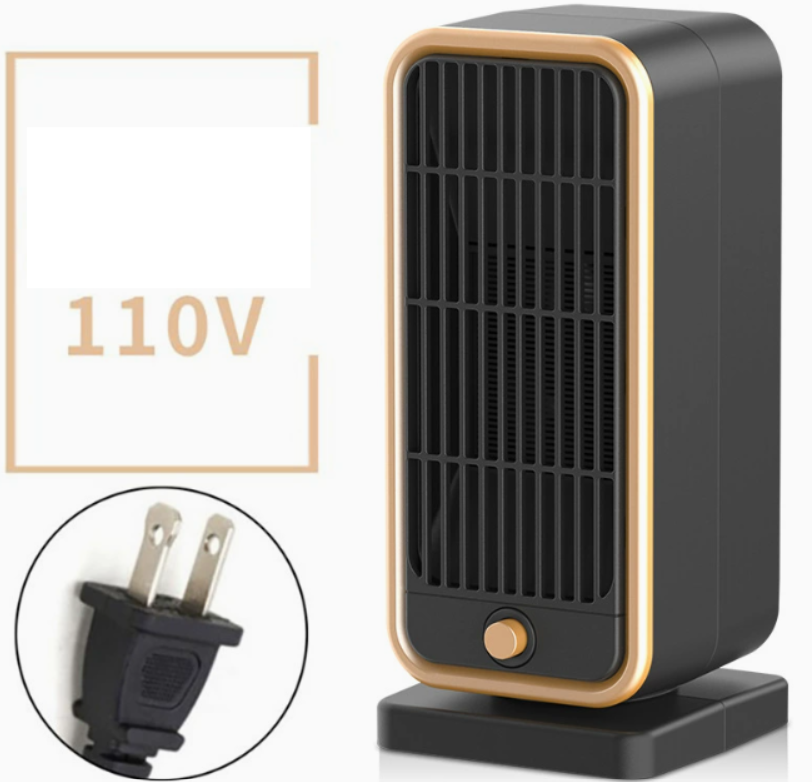Portable Electric Heater for Home and Bathroom Use