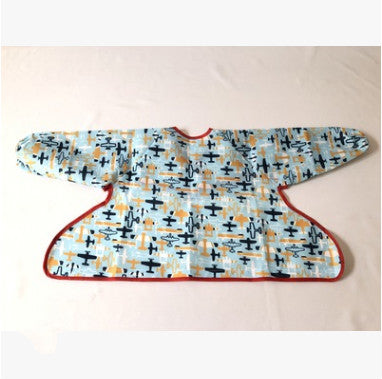 Baby Highchair Splat Mat - Waterproof Floor Protector with Bib