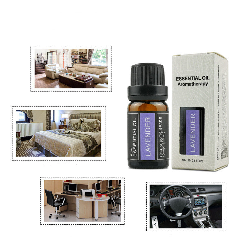 Essential Oil Set 10ml - Aromatherapy Ginger Rose Sandalwood