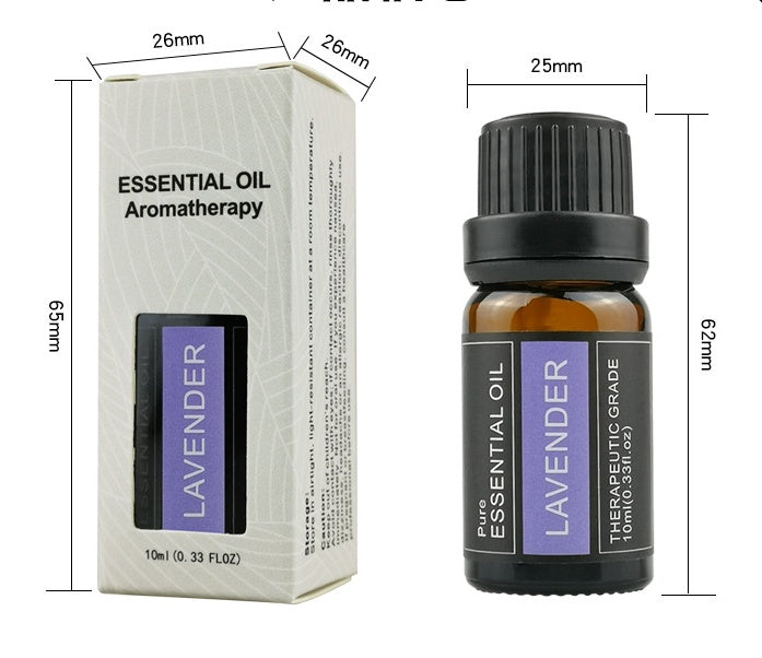 Essential Oil Set 10ml - Aromatherapy Ginger Rose Sandalwood