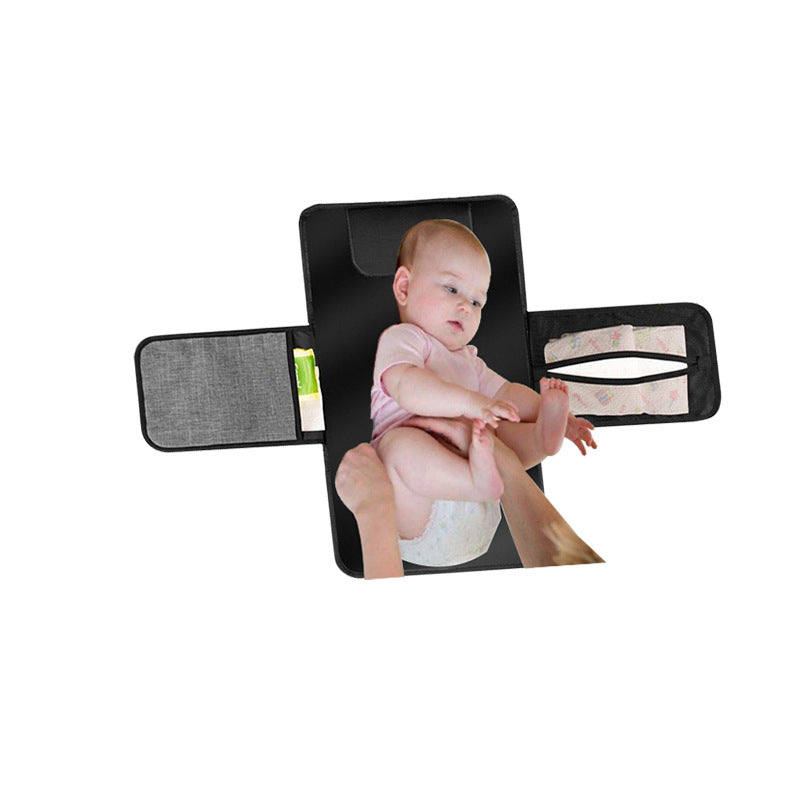 Portable Diaper Changing Mat - Foldable Waterproof Travel Baby Mat