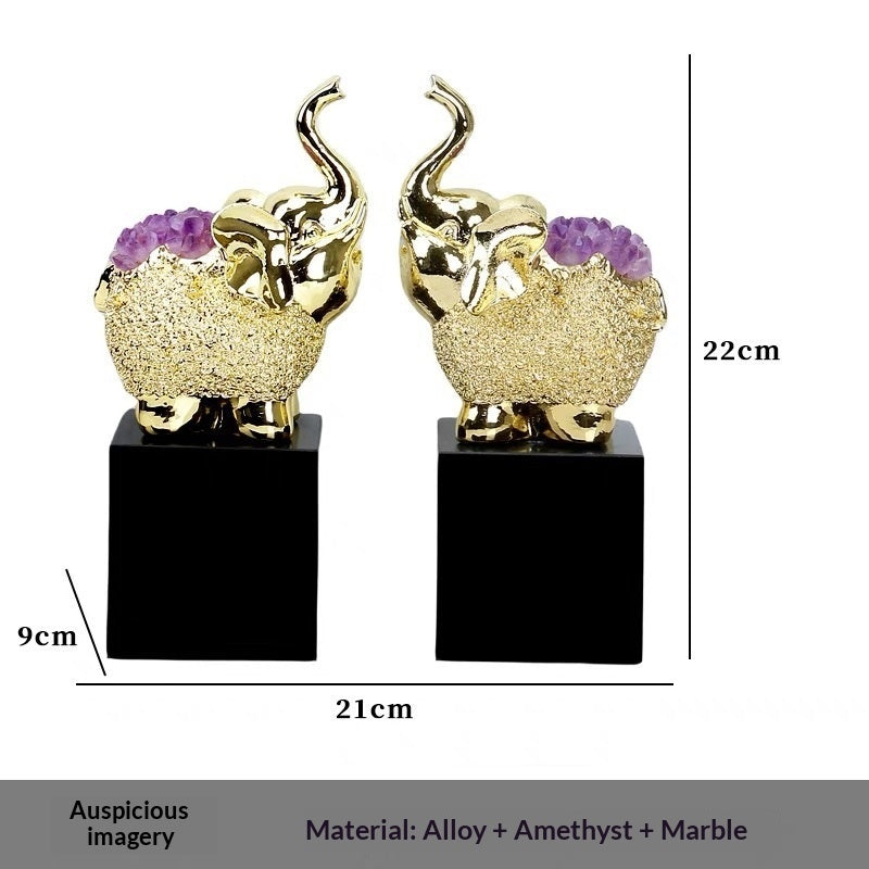 Golden Entryway Office Creative Home Decor Items