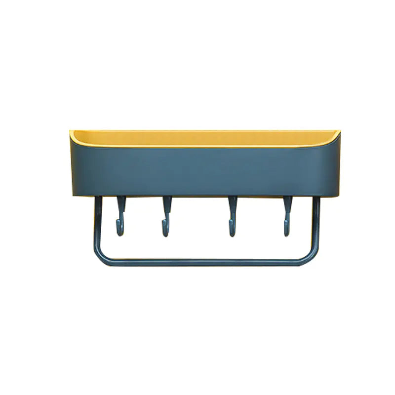 Minimalist Wall-Mounted Storage Rack for Bathroom & Kitchen