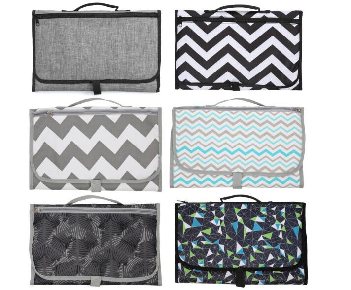 Portable Diaper Changing Mat - Foldable Waterproof Travel Baby Mat