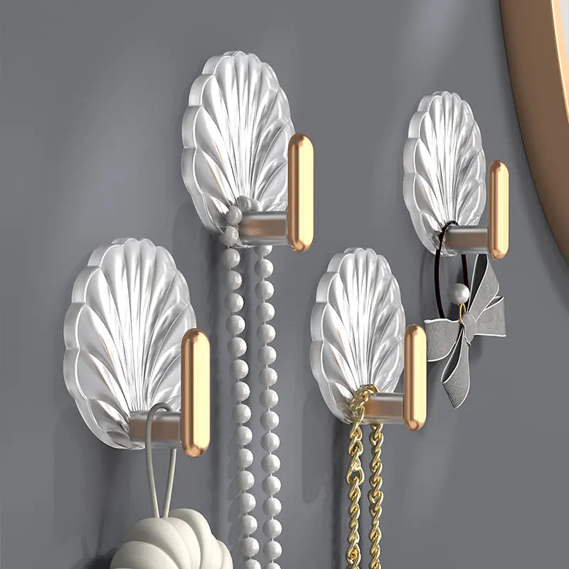 Luxury Transparent Adhesive Hook for Bathroom Walls