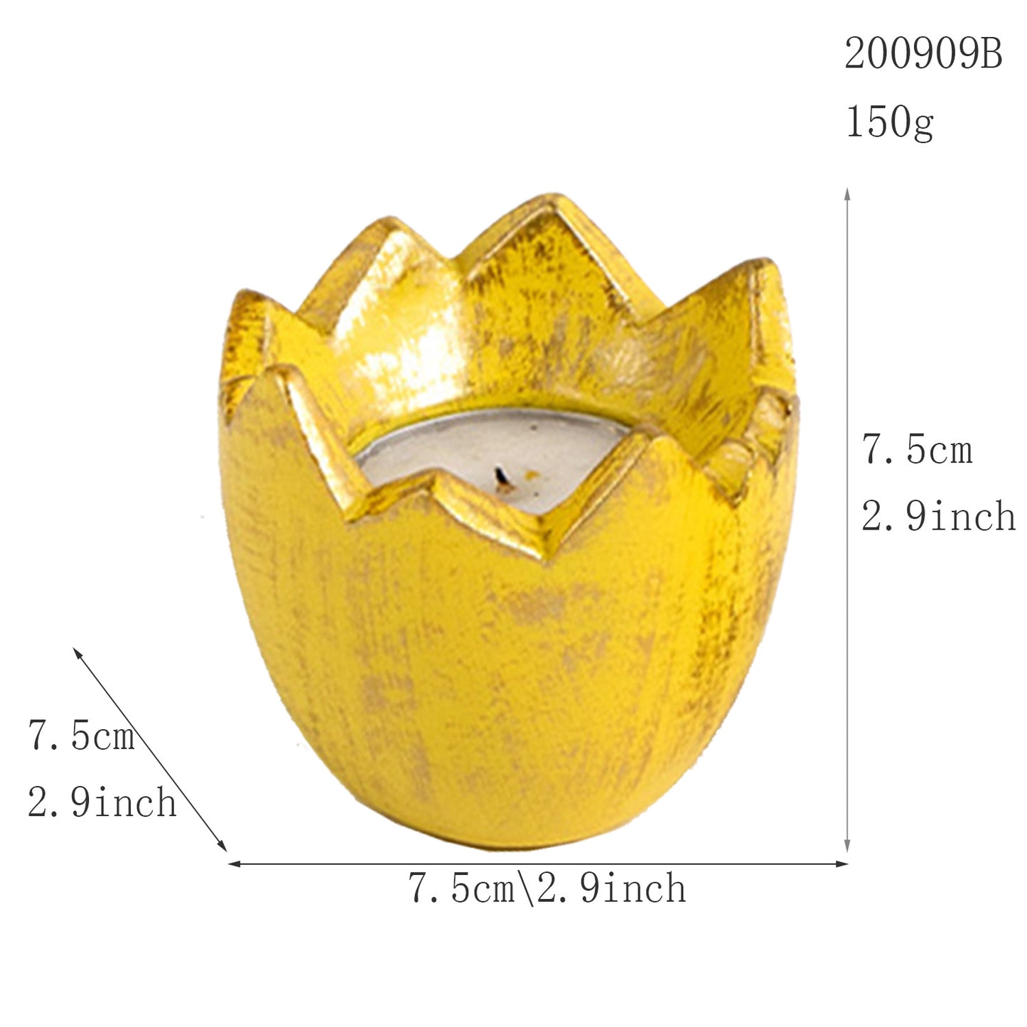 Easter Animal Home Party Decor Resin Carved Snail Ornament