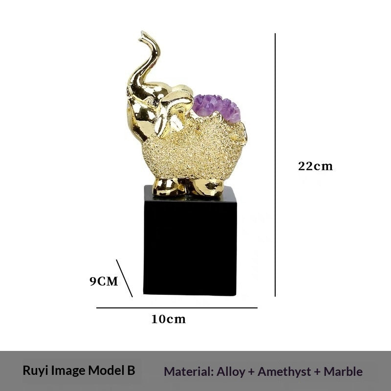 Golden Entryway Office Creative Home Decor Items
