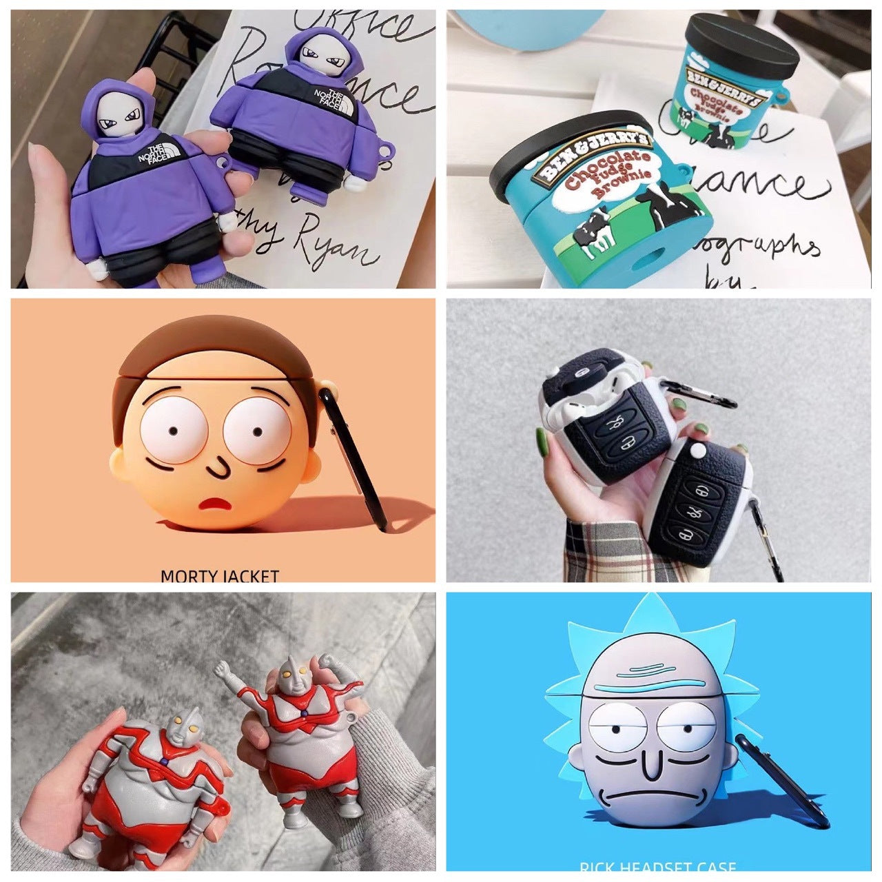Cartoon Silicone Case for AirPods Pro and AirPods 3