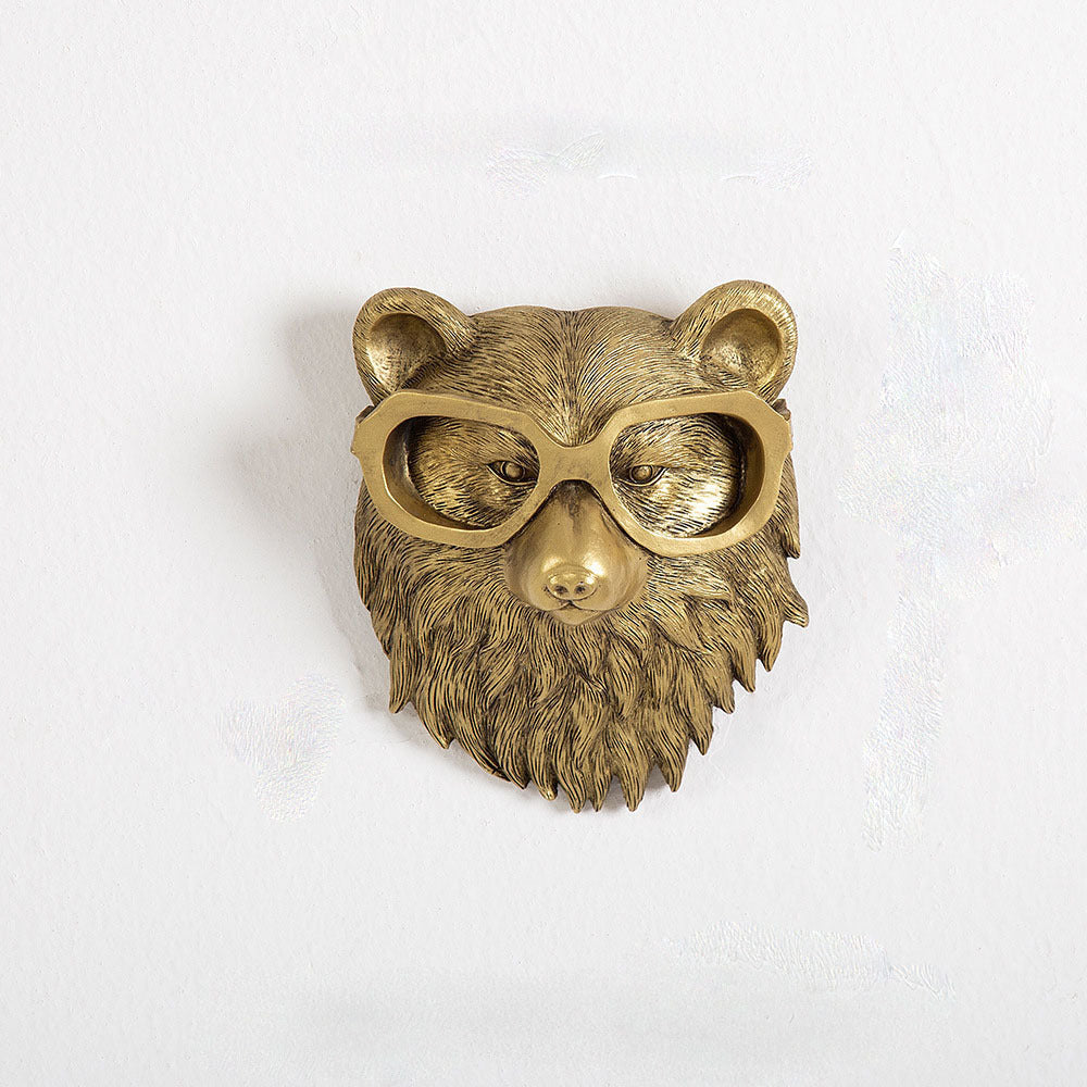 Antique Bronze Animal Pendant - Resin Home Decor Ornament