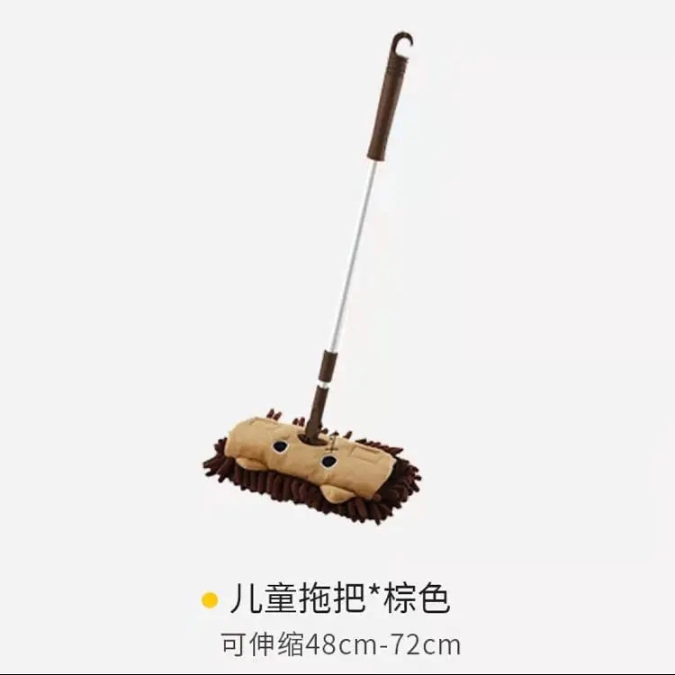 Kids Cleaning Set - 3-Piece Duck Broom Dustpan Mop for Children