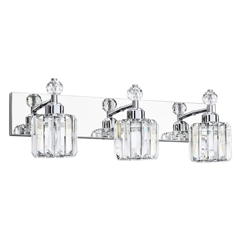 Crystal Vanity Light for Bathroom Mirror - Luxury Wall Sconce