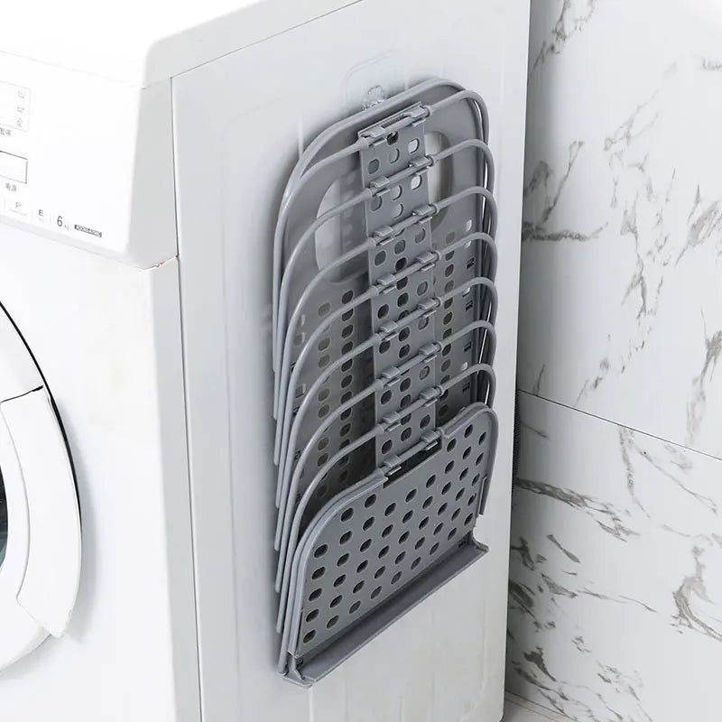 Foldable Laundry Basket for Home Storage (Bathroom Use)