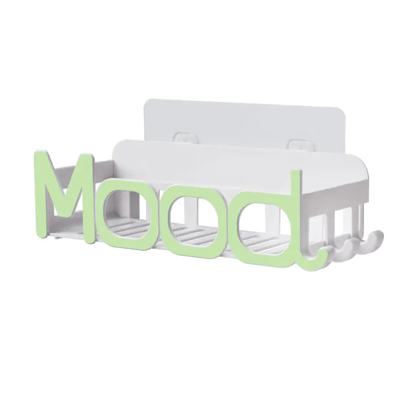 Bathroom Storage Rack with Plastic Bins
