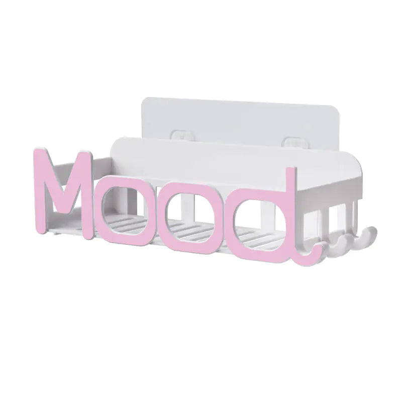 Bathroom Storage Rack with Plastic Bins