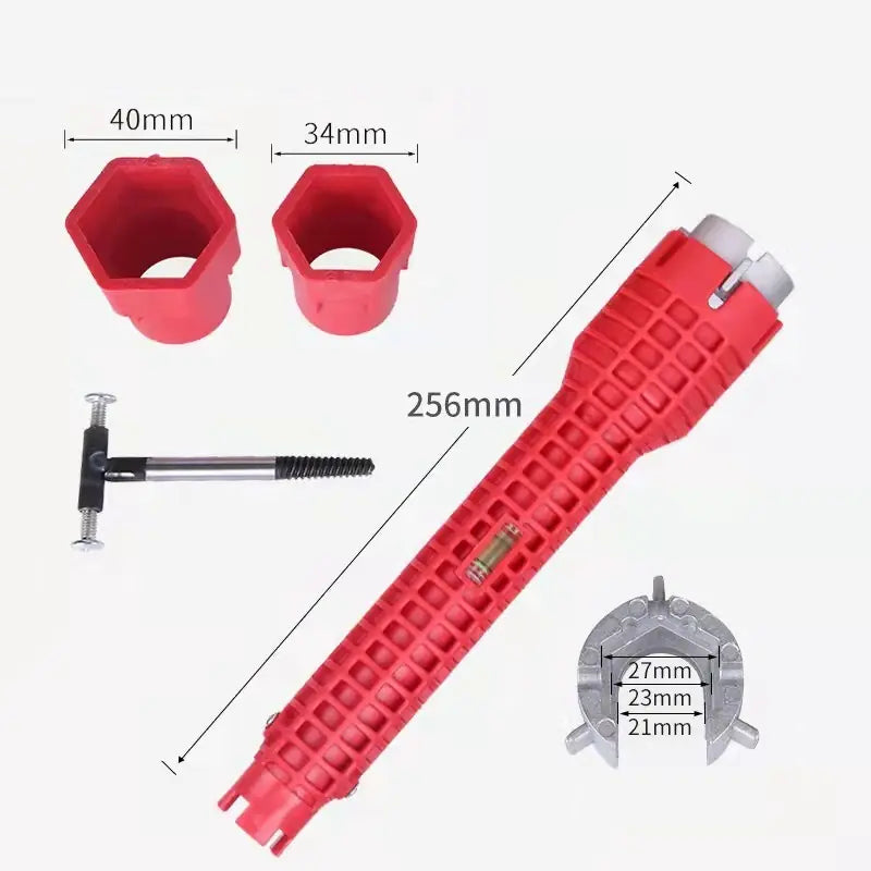Multifunctional Bathroom Sink Repair and Faucet Wrench