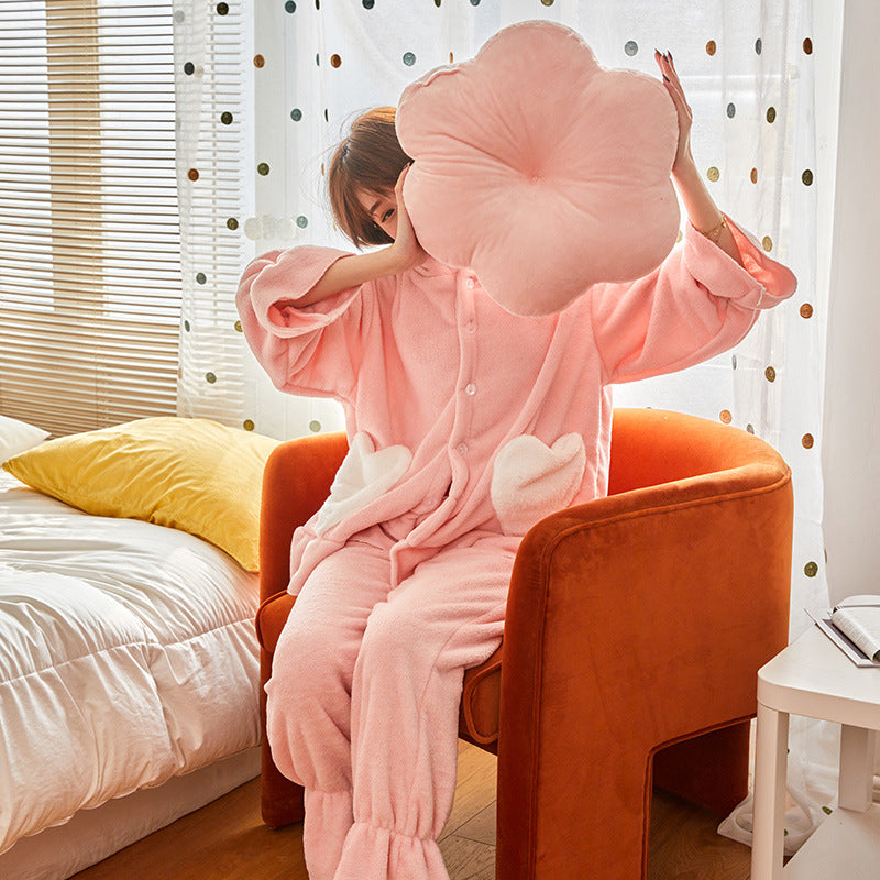 Soft Flower Cushion for Home Sofa