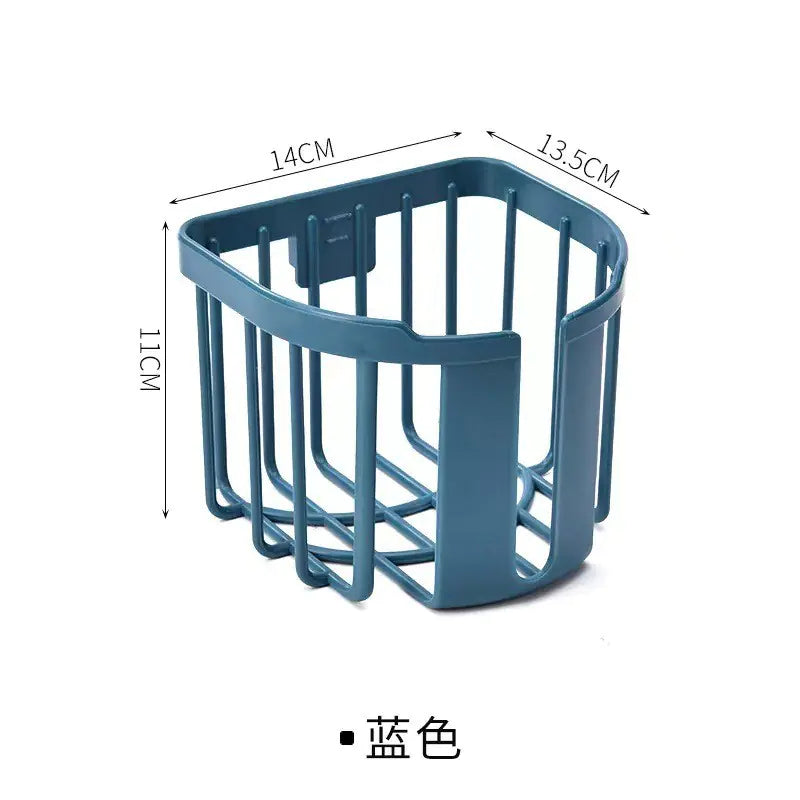 Multipurpose Bathroom Tissue Holder and Storage Basket