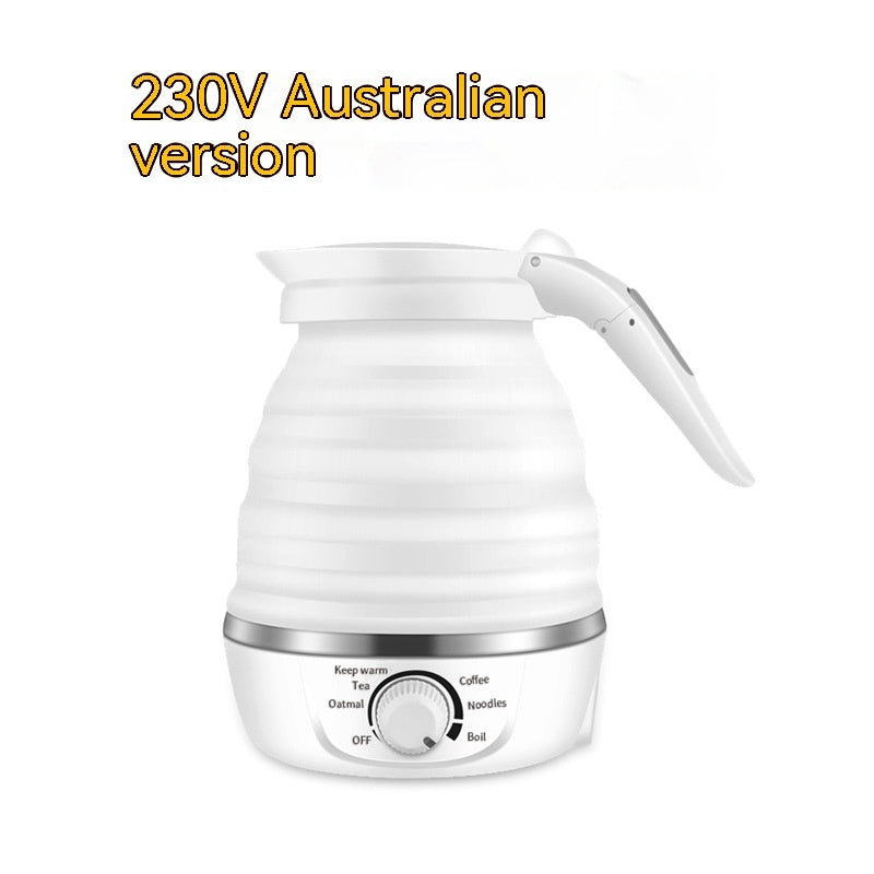 Travel Folding Electric Kettle 110V/220V - Portable Collapsible Water Boiler