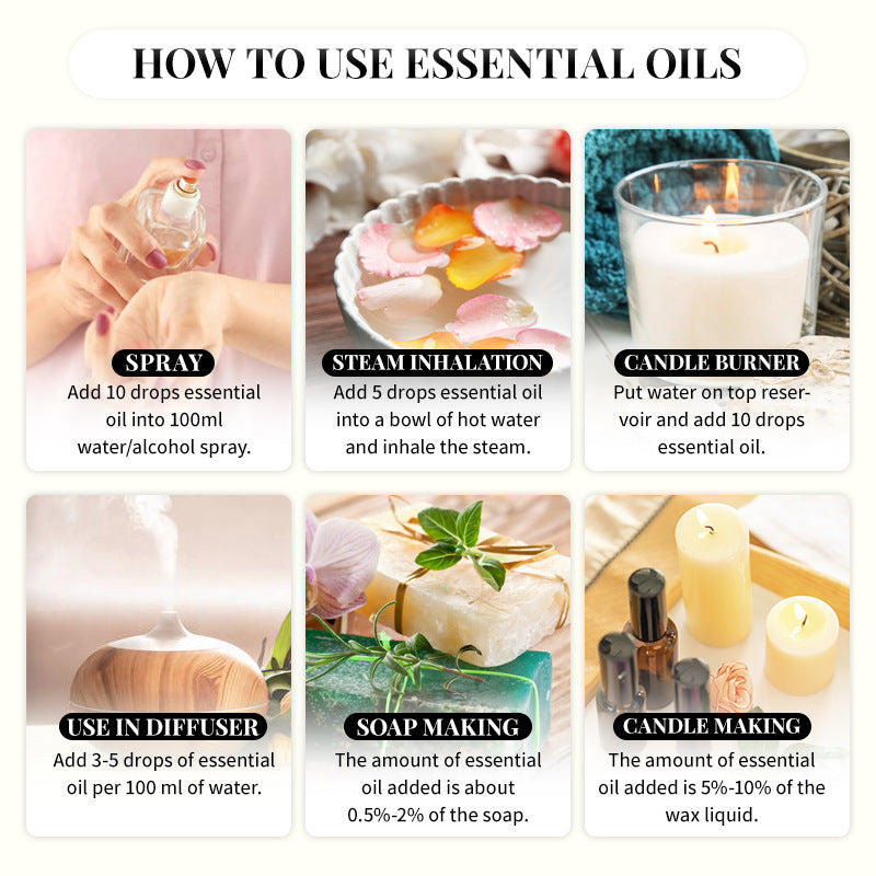 10ml Pure Undiluted Fragrance Oil for DIY Candles