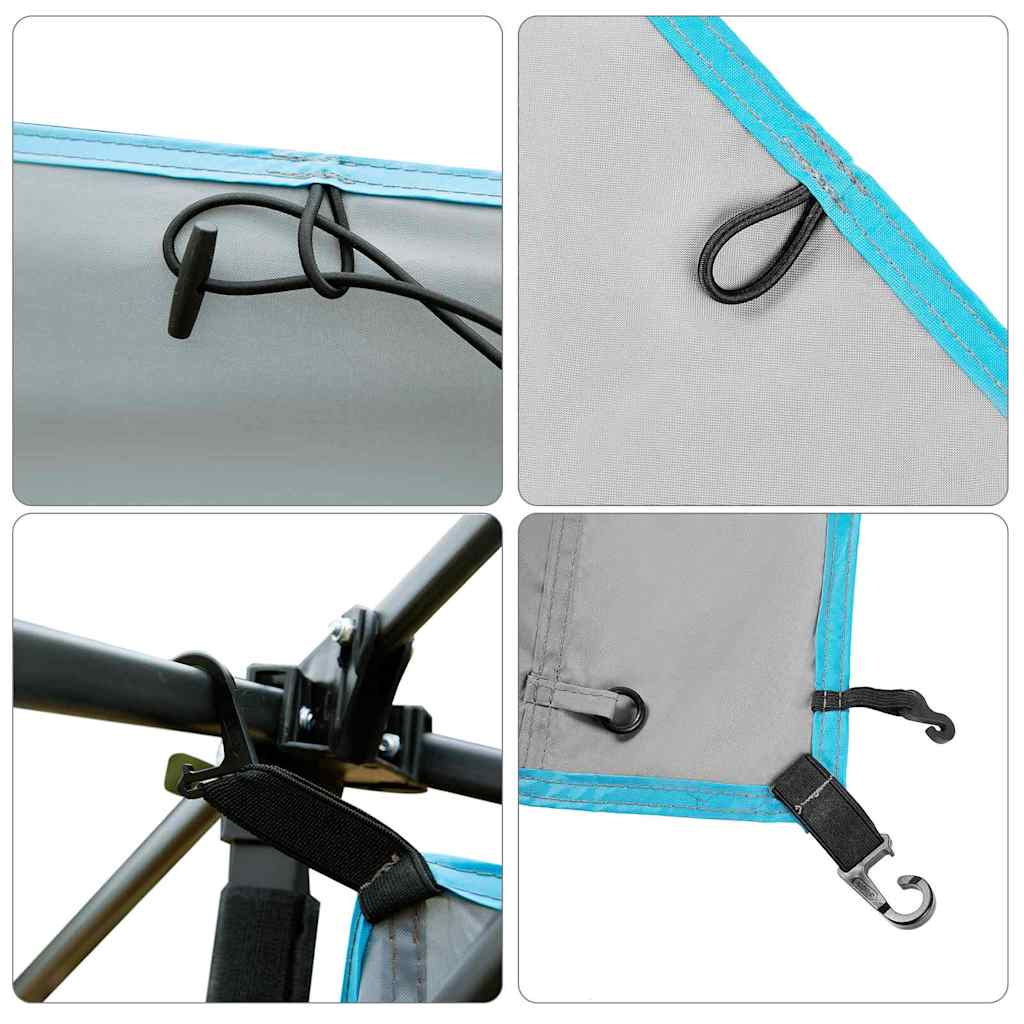 Hanging Tent Organizer with Storage