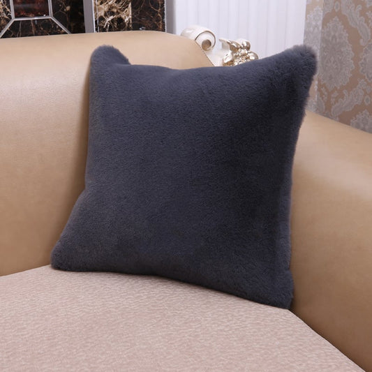 Home Short Hair Decorative Pillow Cover