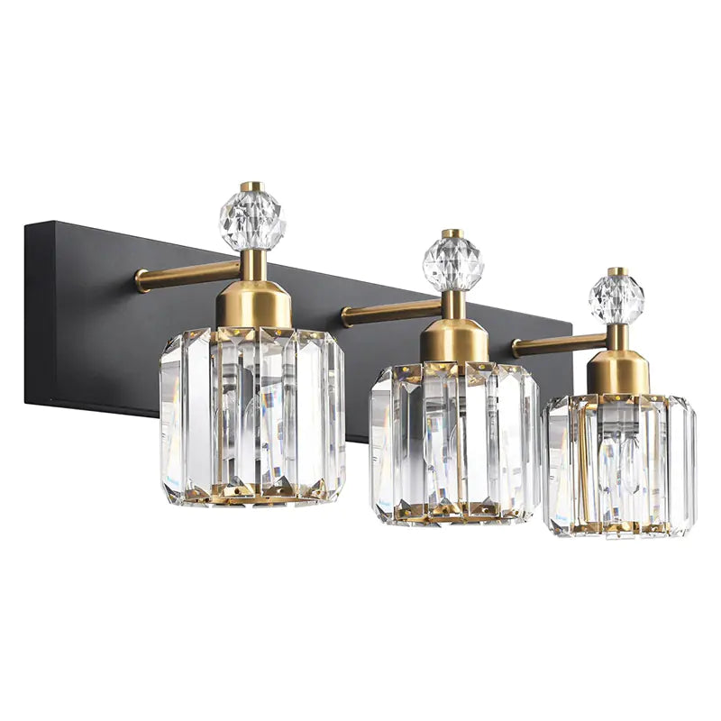 Crystal Vanity Light for Bathroom Mirror - Luxury Wall Sconce