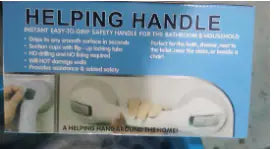 Bathroom Grab Bar with Strong Suction for Safety