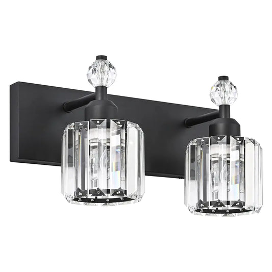 Crystal Vanity Light for Bathroom Mirror - Luxury Wall Sconce