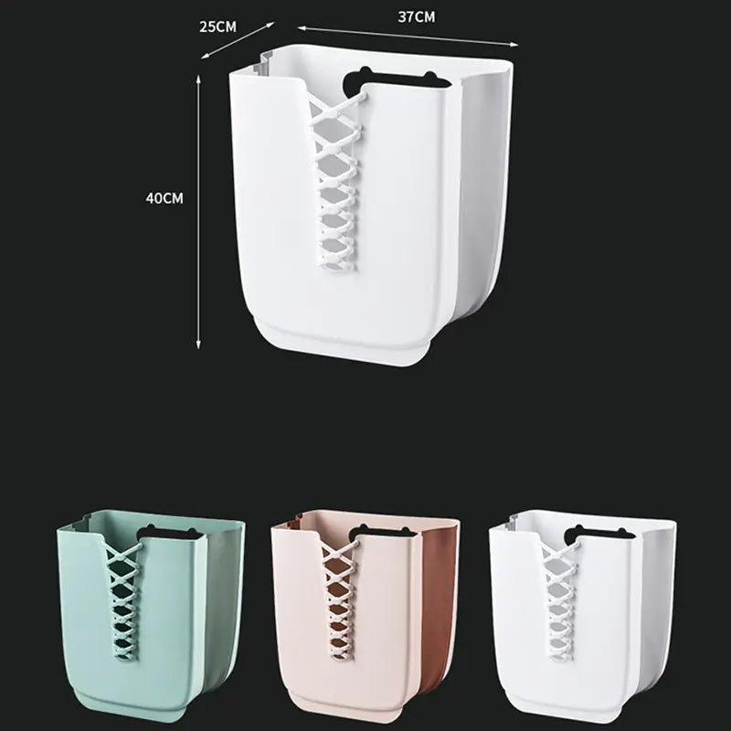 New Bathroom Collapsible Laundry Basket - Portable Organizer